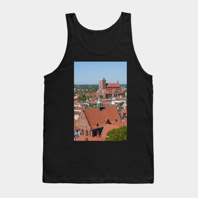 Old town, Wismar, Mecklenburg-Western Pomerania, Germany Tank Top by Kruegerfoto